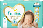 Pampers Scutece cu bandă adezivă Premium Care Premium Care Nr. 0 pentru 0-3 kgkg 30buc