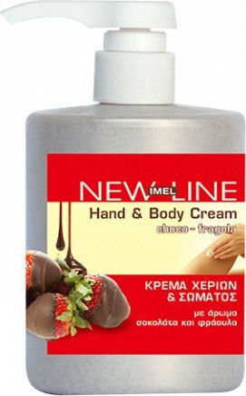 Imel New Line Choco - Fragola Feuchtigkeitsspendende Creme Körperpflege 500ml