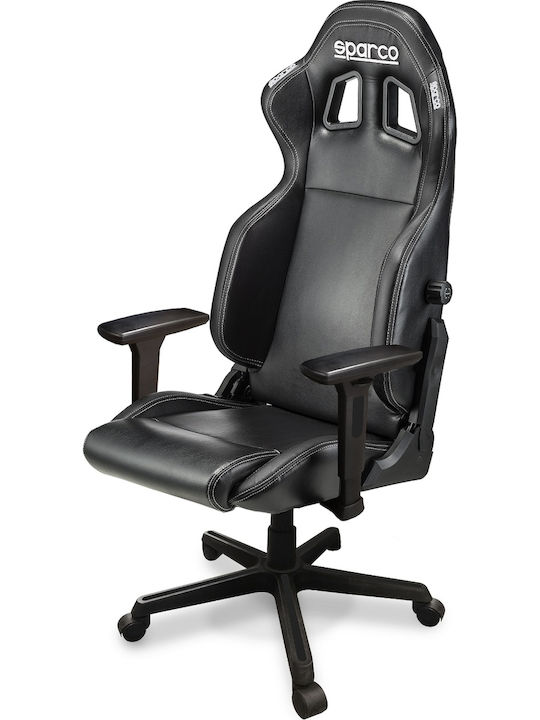 Sparco R100 Icon Δερματίνης Μαύρη