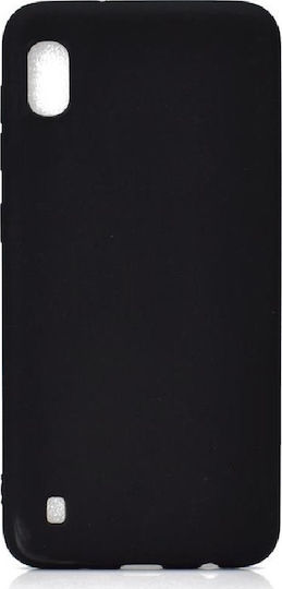 Back Cover Σιλικόνης Μαύρο (Galaxy A10)