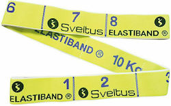 Sveltus Elastiband 10 kg Resistance Band Yellow