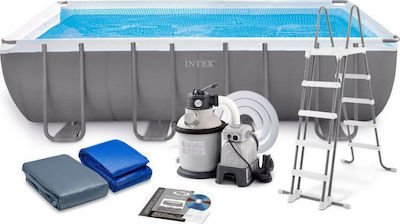 Intex Ultra XTR Pool PVC with Metallic Frame & Filter Pump 549x274x132cm