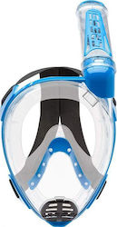 CressiSub Full Face Diving Mask Duke Dry S/M Blue XDT000020