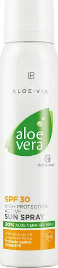 LR Aloe Vera Loțiune cu Protecție Solară pentru Corp SPF30 Spray 125ml