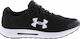 Under Armour Micro G Pursuit BP Femei Pantofi sport Alergare Negre