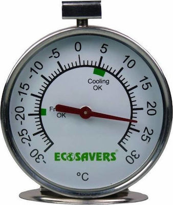 Ecosavers Analog Refrigerator Thermometer -30°C / +30°C