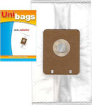 Unibags 2026 Σακούλες Σκούπας 5τμχ Συμβατή με Σκούπα Juro-Pro