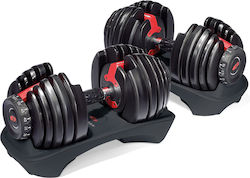 Bowflex Selecttech 552i Adjustable Dumbbell Set 2x24kg with Stand