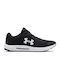 Under Armour Micro G Pursuit BP Sport Shoes Running Black / White