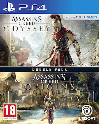 Assassin's Creed Origins / Assassin's Creed Odyssey Double Pack PS4 Spiel