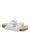 Arizona Birko-Flor Women's Flat Sandals Anatomic in White Color Regular Fit