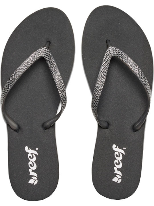 Reef Stargazer Sassy Frauen Flip Flops in Silber Farbe