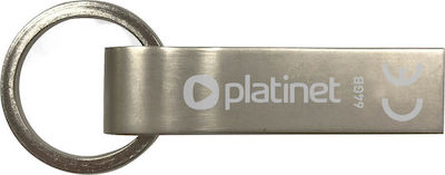 Platinet K-Depo 64GB USB 2.0 Stick Gray