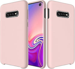 Hurtel Silicone Back Cover Pink (Galaxy S10)