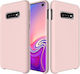 Hurtel Back Cover Silicone 2mm Pink (Galaxy S10)