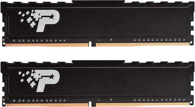 Patriot Signature Line Premium 32GB DDR4 RAM mit 2 Modulen (2x16GB) und Geschwindigkeit 2666 für Schreibtisch