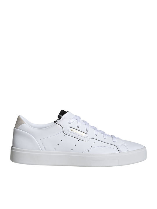 Adidas Sleek Γυναικεία Sneakers Cloud White / Crystal White