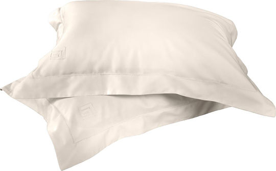 Guy Laroche Silky Сет Калъфки за Възглавници Оксфорд Слонова кост 52x72см.