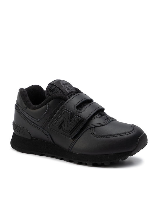 New Balance Kinder-Sneaker mit Klettverschluss Schwarz