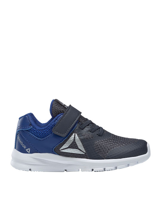Rush Runner JR Rush Runner Kids Sports Shoes Running with Hoop & Loop Closure Navy / Blue / Silver