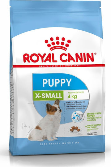 Royal Canin Puppy X-Small 0.50kg Ξηρά Τροφή για Κουτάβια Μικρόσωμων Φυλών με Πουλερικά και Ρύζι