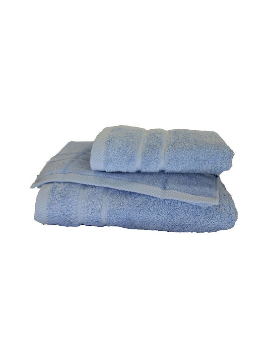 24home.gr Hand Towel DORA 40x60cm Ciel Weight 6...