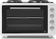 Crown Electric Countertop Oven 42lt with 2 Burners