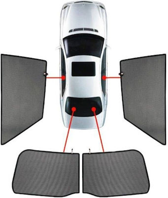CarShades Πλαϊνά Σκίαστρα Αυτοκινήτου για VW Golf Πεντάπορτο (5D) 4τμχ