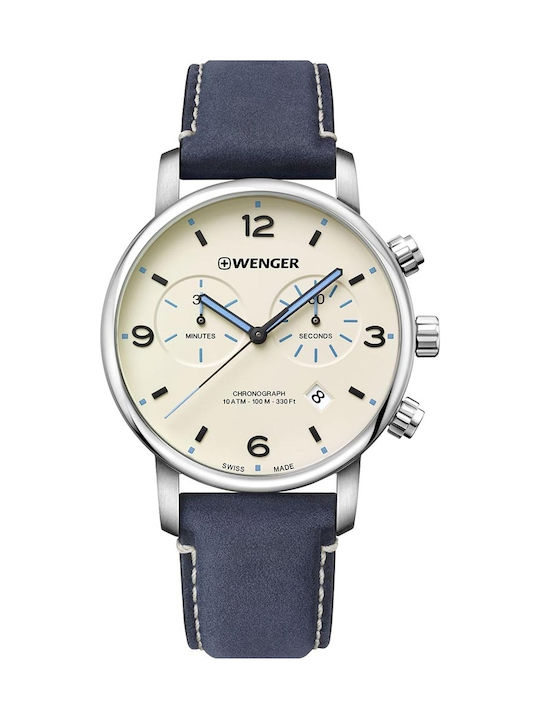 Wenger Urban Metropolitan Men's Watch 44mm Chro...