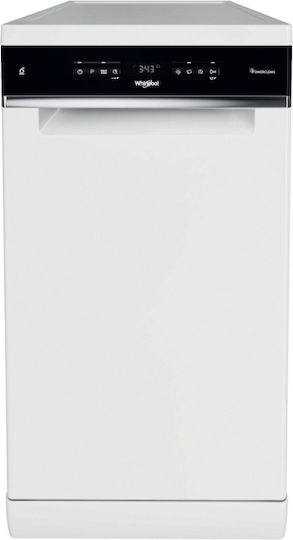 Whirlpool Ελεύθερο Πλυντήριο Πιάτων για 10 Σερβίτσια PowerClean Pro Π45xY85εκ. Λευκό