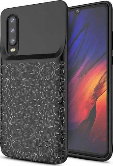 Battery Pack Back Cover Plastic Black (Huawei P30)
