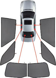 CarShades Car Side Shades for Skoda Fabia Five Door (5D) 4pcs PVC.