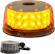 Factory Φάρος Αυτοκινήτου LED 12V 15cm με Πορτοκαλί Φωτισμό