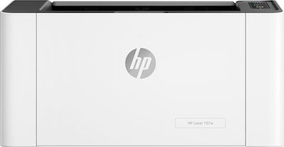 HP Laser 107w Black and White Printer with WiFi and Mobile Printing