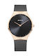 Bering Time Classic Watch Battery with Black Metal Bracelet