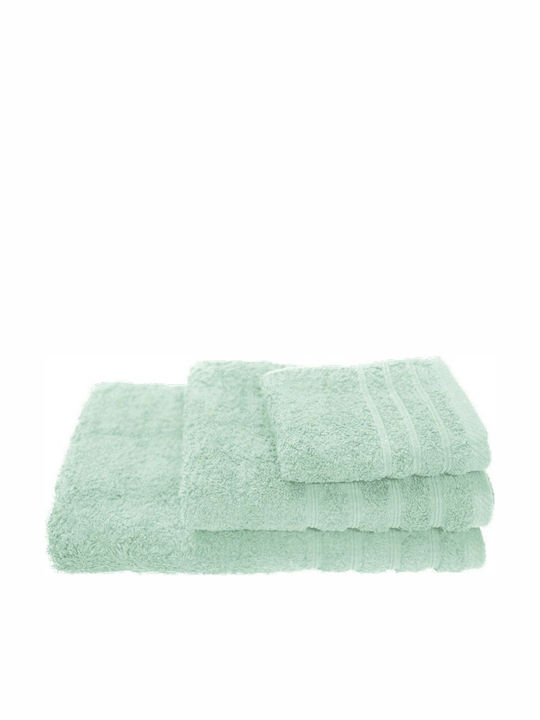 Anesis Facecloth Pennie 50x100cm Light Aqua Wei...