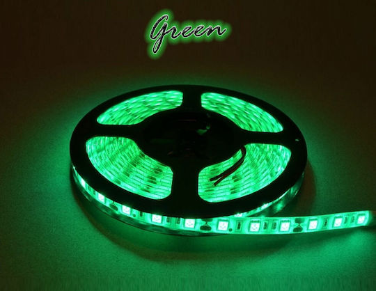 Atman Αδιάβροχη Ταινία LED 12V Πράσινο Φως 1m Τύπου SMD5050