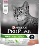 Purina Pro Plan Sterilised Optirenal Adult Trockenfutter für erwachsene kastrierte Katzen mit Lachs 0.4kg