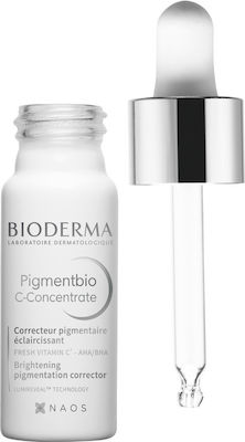 Bioderma Moisturizing & Dark Spots Face Serum Pigmentbio Suitable for All Skin Types with Vitamin C 15ml