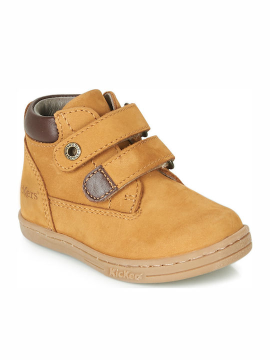 Kickers Tackeasy Ανατομικά Δερμάτινα Παιδικά Μπ...