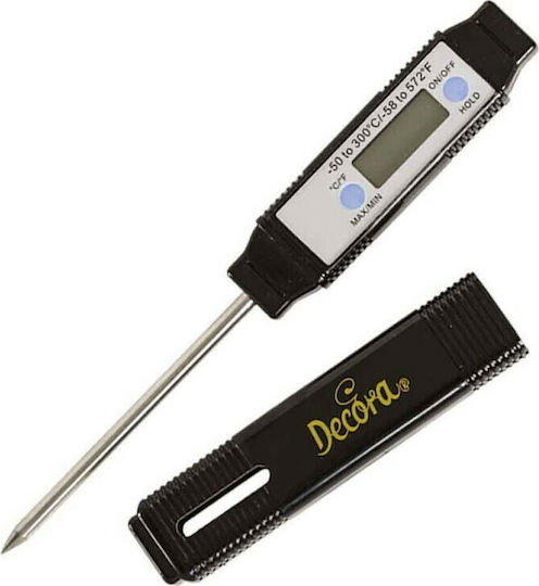 Decora Ψηφιακό Θερμόμετρο Μαγειρικής με Ακίδα -50°C / +300°C