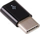 Raspberry Pi Μετατροπέας USB-C male σε micro USB female 1τμχ