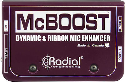 Radial McBoost Microphone Preamplifier Mono / 1 XLR Input