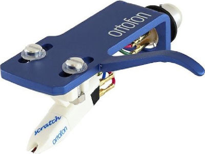 Ortofon DJ Turntable Cartridge OM Scratch White SH-4 Blue Blue