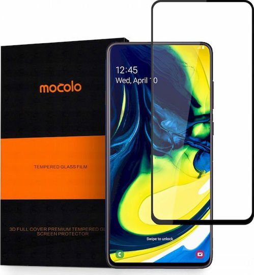 Mocolo Full Glue Full Face Tempered Glass (Galaxy A80)