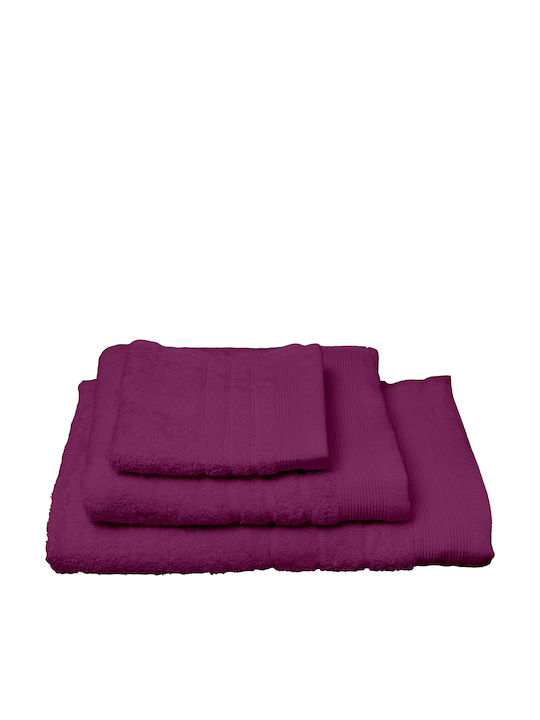 Sunshine Handtuch 111-70 111-70-5 30x50cm. 5 Mauve 5 Mauve Gewicht 500gr/m²