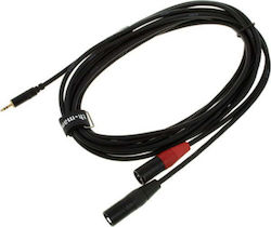 Pro snake XLR male - 3.5mm male 3m TPY 2030 KMM