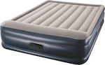 Bestway Camping Air Mattress Supersize with Built-In Pump Queen Tritech 203x152x46cm