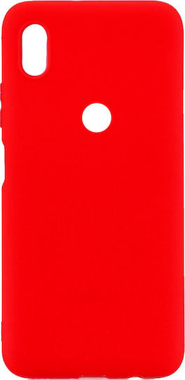 Forcell Back Cover Σιλικόνης Κόκκινο (Redmi Note 7 / 7 Pro)