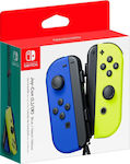Nintendo Joy-Con Set Безжичен Геймпад за Превключвател Blue/Neon Yellow